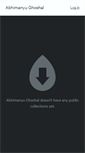 Mobile Screenshot of abhimanyu.dropmark.com